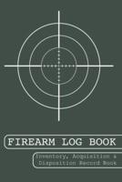 Firearm Log Book