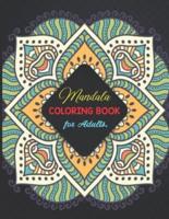 Mandala Coloring Book For Adults.
