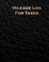 Mileage Log Book For Taxes