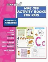 Wipe Off Activity Books for Kids