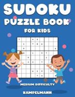 Sudoku Puzzle Book for Kids Medium Difficulty
