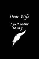 Dear Wife