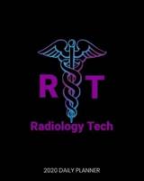 Radiology Technician Technologist RT Medical Symbol Daily Planner for Work, Home, Classroom and School