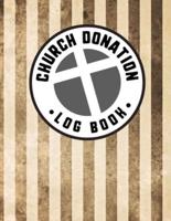 Church Donation Log Book