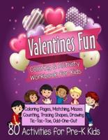 Valentines Fun Activity Book for Kids Pre-K