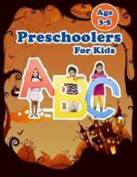 ABC Letter Tracing Book For Preschoolers