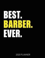 Best Barber Ever 2020 Planner