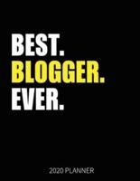 Best Blogger Ever 2020 Planner