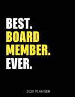 Best Board Member Ever 2020 Planner