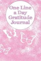 One Line a Day Gratitude Journal