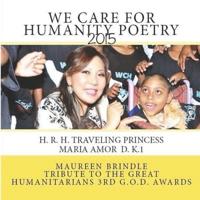 We Care for Humanity Poetry 2015