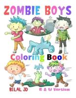 Zombie Boys Coloring Book