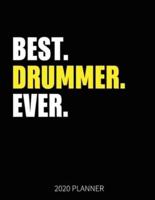Best Drummer Ever 2020 Planner