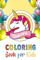 Unicorn Coloring Book For Kids