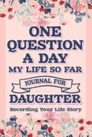 One Question A Day Journal For Daughter