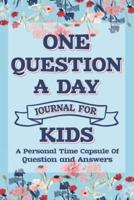 One Question A Day Journal For Kids