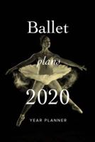 Ballet Plans - 2020 Year Planner