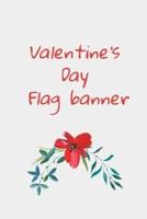 Valentine's Day Flag