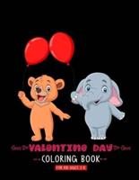 Valentine Day Coloring Book For Kid Ages 2-8