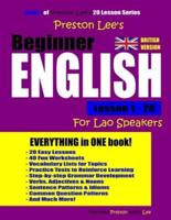 Preston Lee's Beginner English Lesson 1- 20 For Lao Speakers (British)