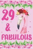 29 & Fabulous Birthday Journal