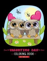 Valentine Day Coloring Book For Toddlers