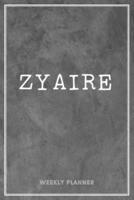 Zyaire Weekly Planner