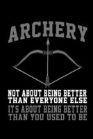 Funny Archery Notebook