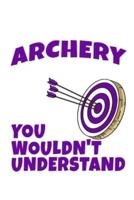 Funny Archery Notebook