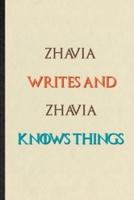 Zhavia Writes And Zhavia Knows Things