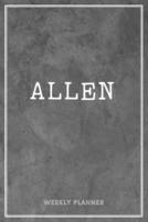 Allen Weekly Planner