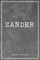 Zander Weekly Planner
