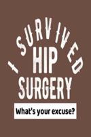 I Survived Hip Surgery What's Your Excuse?