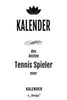 Kalender Für Tennis Spieler