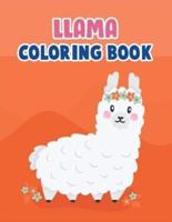 Llama Coloring Book