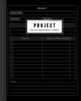 Black and White Publishing Project Management Planner