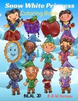 Snow White Princess Coloring Book