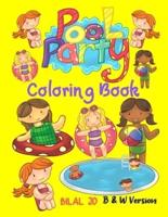 Pool Party Coloring Book