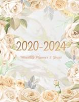 2020-2024 Monthly Planner 5 Year