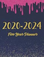 2020-2024 Monthly Planner Five Year