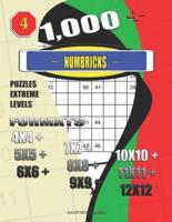 1,000 + Numbricks Puzzles Extreme Levels