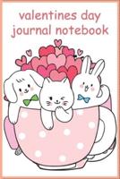Valentines Day Journal Notebook