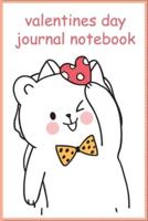Valentines Day Journal Notebook