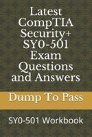 Latest CompTIA Security+ SY0-501 Exam Questions and Answers