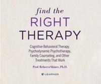 Find the Right Therapy