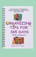 Organizing Tips for 365 Days