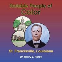 Notable People of Color - St. Francisville, Louisiana