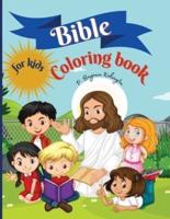 Bible Coloring Book for kids: Amazing Coloring book for Kids 50 Pages full of Biblical Stories & Scripture Verses for Children Ages 9-13, Paperback 8.5*11 inches