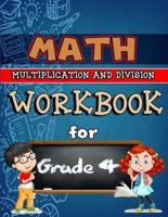 Math Workbook for Grade 4 - Multiplication and Division - Color Edition