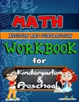 Math Workbook for Kindergarten and Preschool Colored
